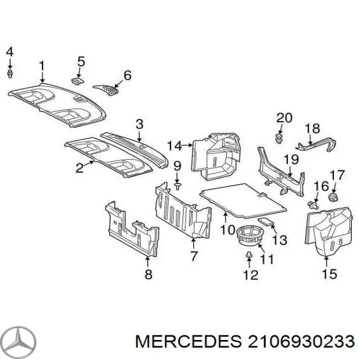A2106930233 Mercedes 