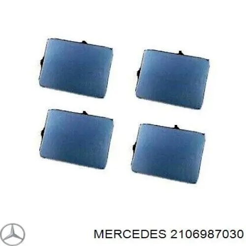 21069870309999 Mercedes заглушка отверстия под домкрат (заглушка порога)