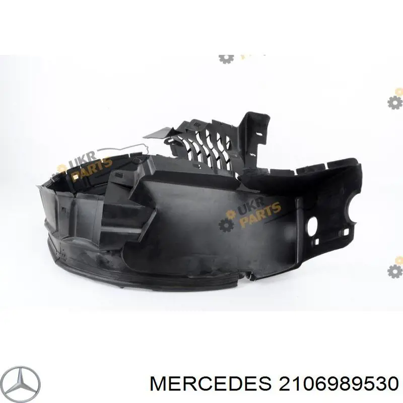 2106989530 Mercedes guarda-barras esquerdo do pára-lama dianteiro