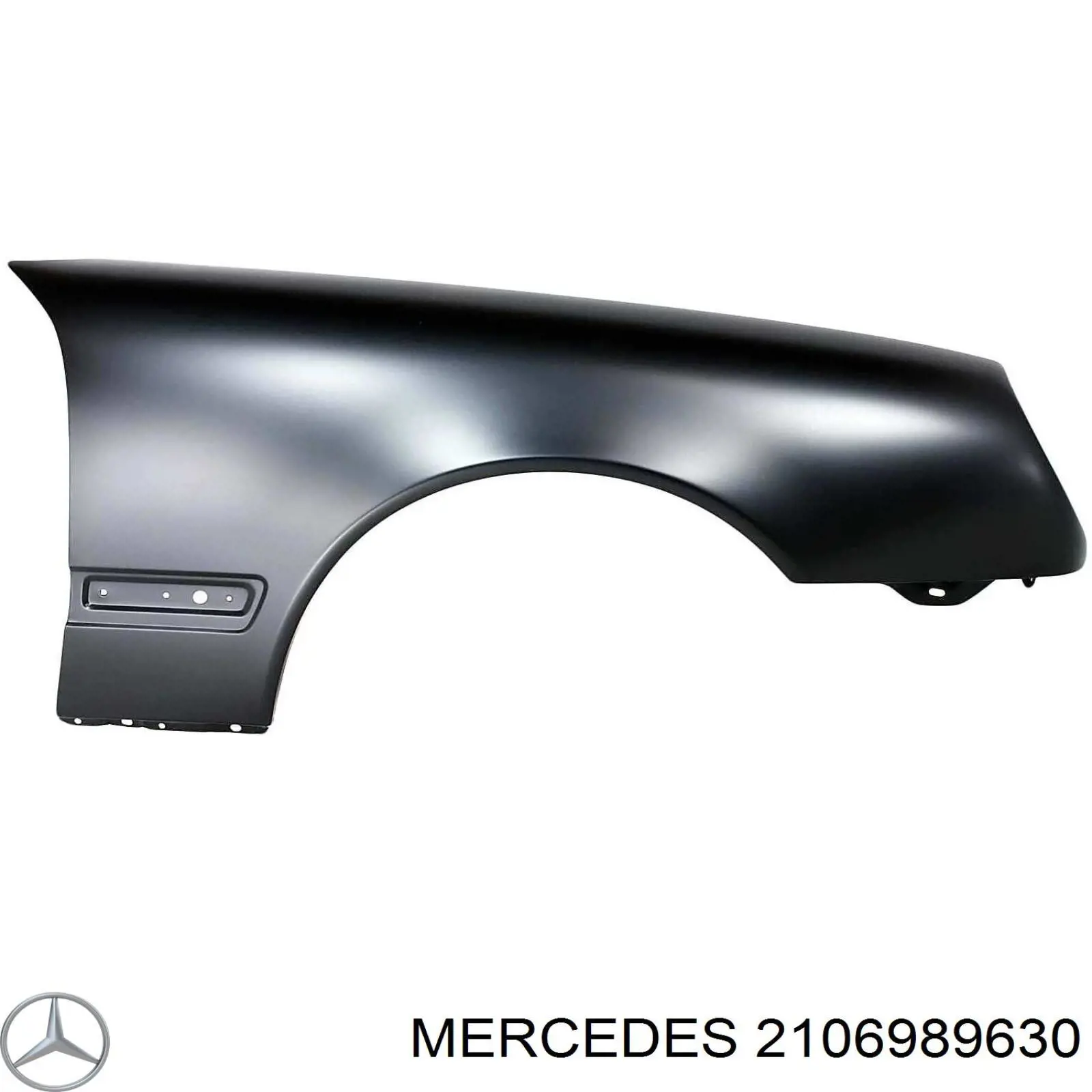 2106989630 Mercedes подкрылок крыла переднего правый