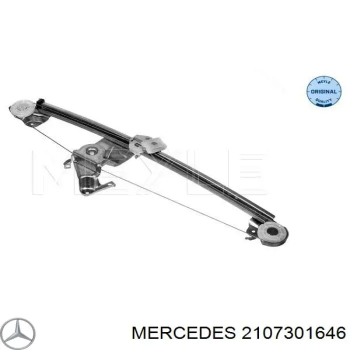 Механизм стеклоподъемника двери задней правой 2107301646 Mercedes
