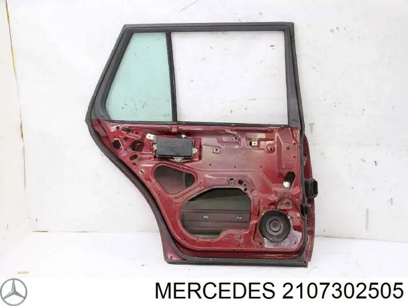 Задняя левая дверь Мерседес-бенц Е S210 (Mercedes E)