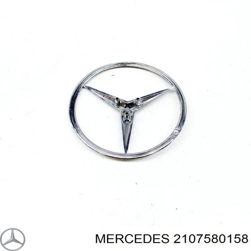  Emblema de tampa de porta-malas (emblema de firma) Mercedes ML/GLE SUV (W163) (1998 - 2005) 
