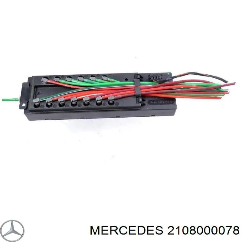 2108000078 Mercedes válvula egr de recirculação dos gases