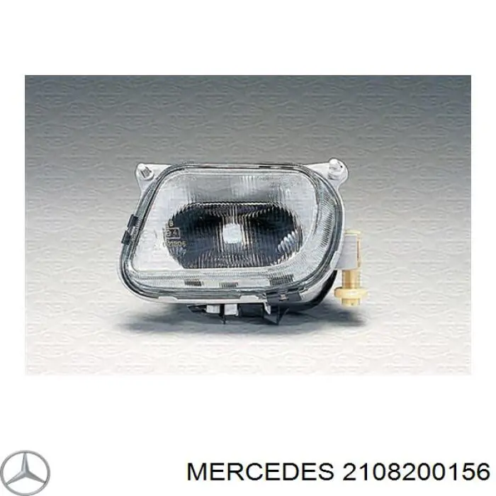 2108200156 Mercedes фара противотуманная левая