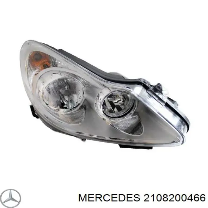 Купить 2108200466 Mercedes Стекло фары правой