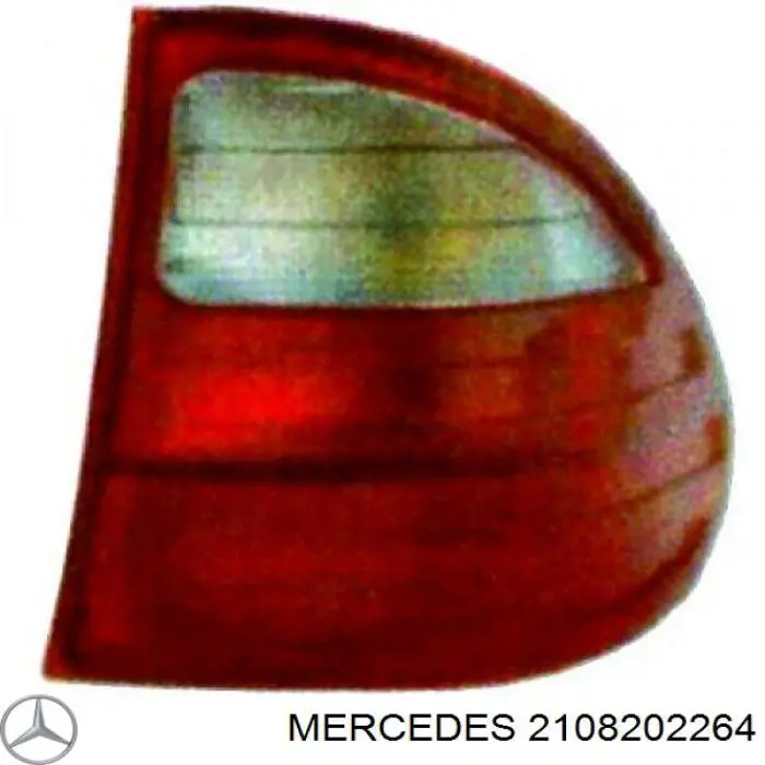 2108204864 Mercedes Задний правый внешний фонарь