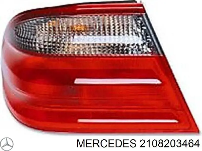 Фара задняя правая внешняя Mercedes 2108203464 цена, от 41.47 USD
