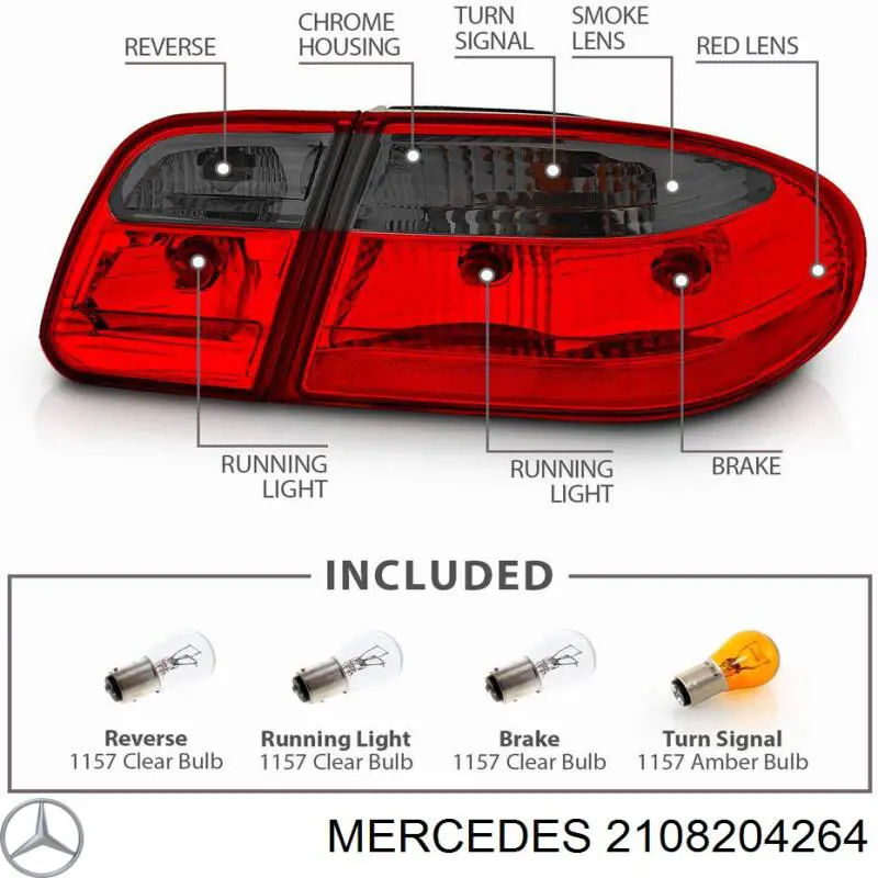 Купить 2108204264 Mercedes Стоп задний