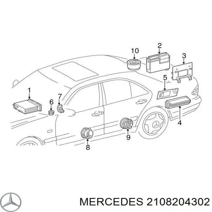  2108204302 Mercedes