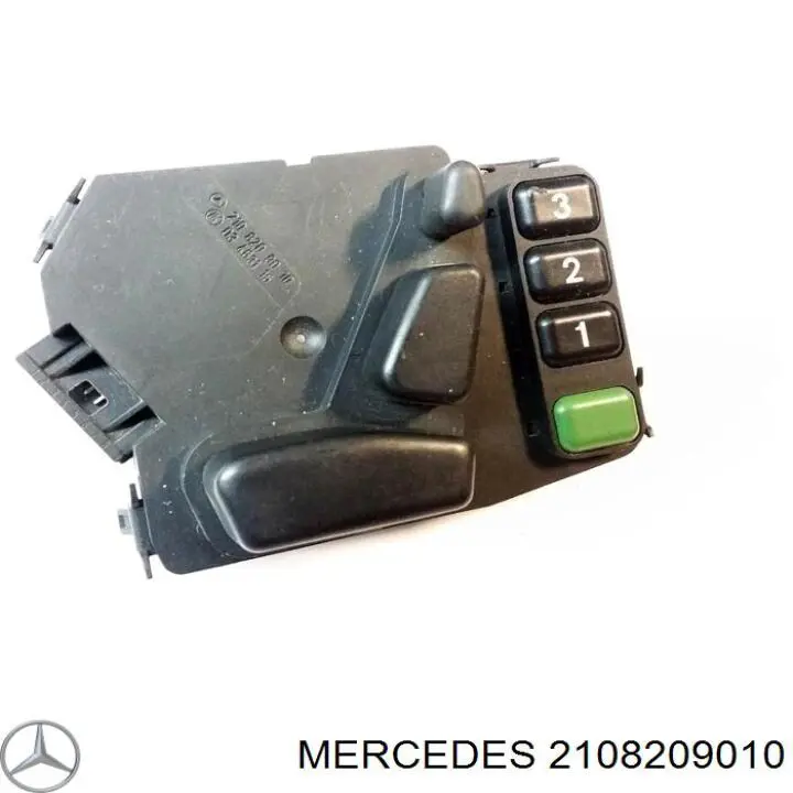Блок кнопок механизма регулировки сидений, правый на Mercedes E (W210)