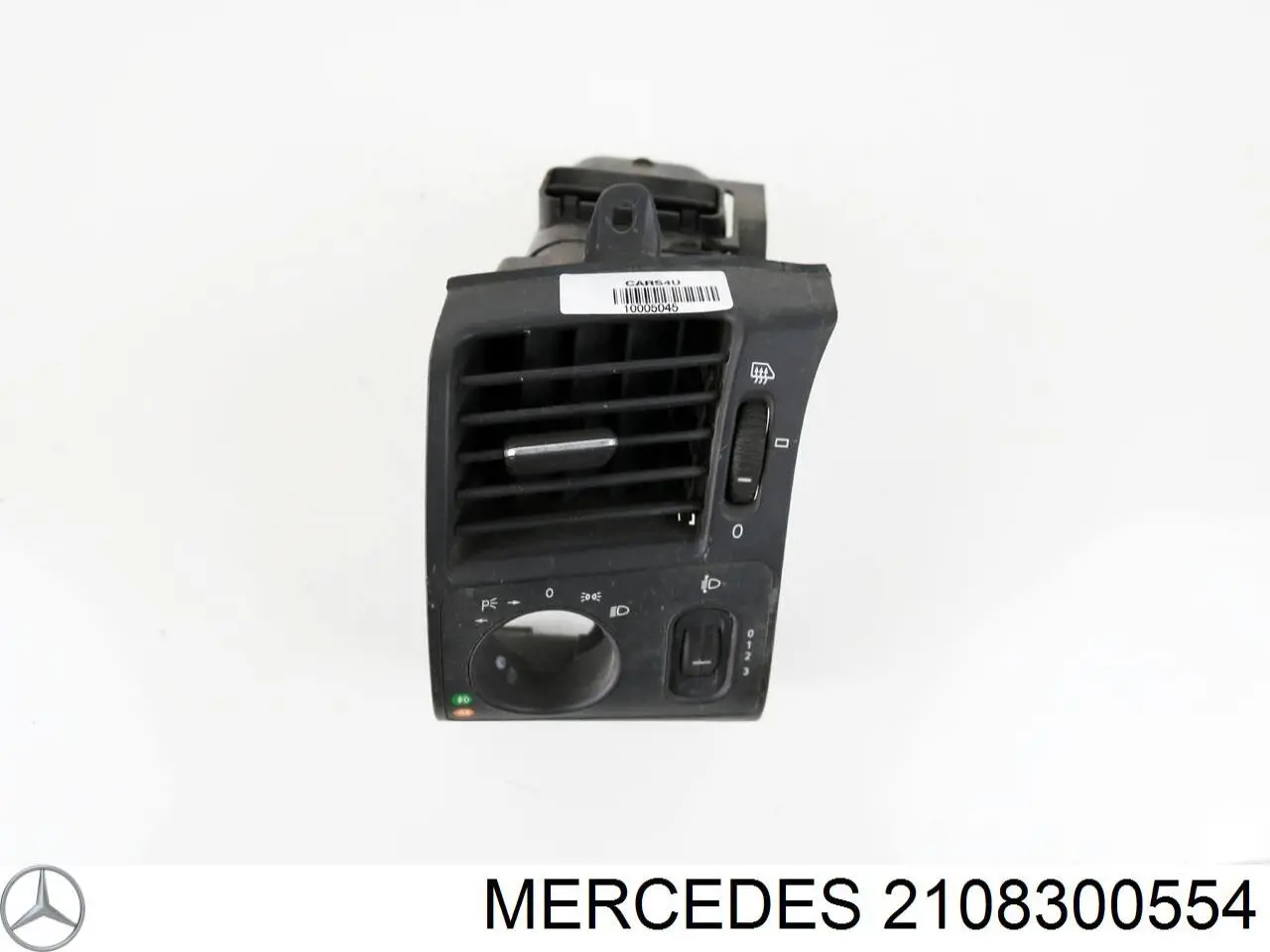 Grelha esquerda de ventilação de salão no "painel de instrumentos" para Mercedes E (S210)