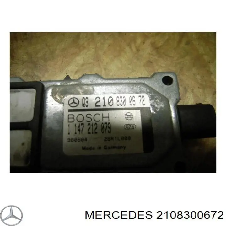 2108300672 Mercedes sensor de sujidade de ar