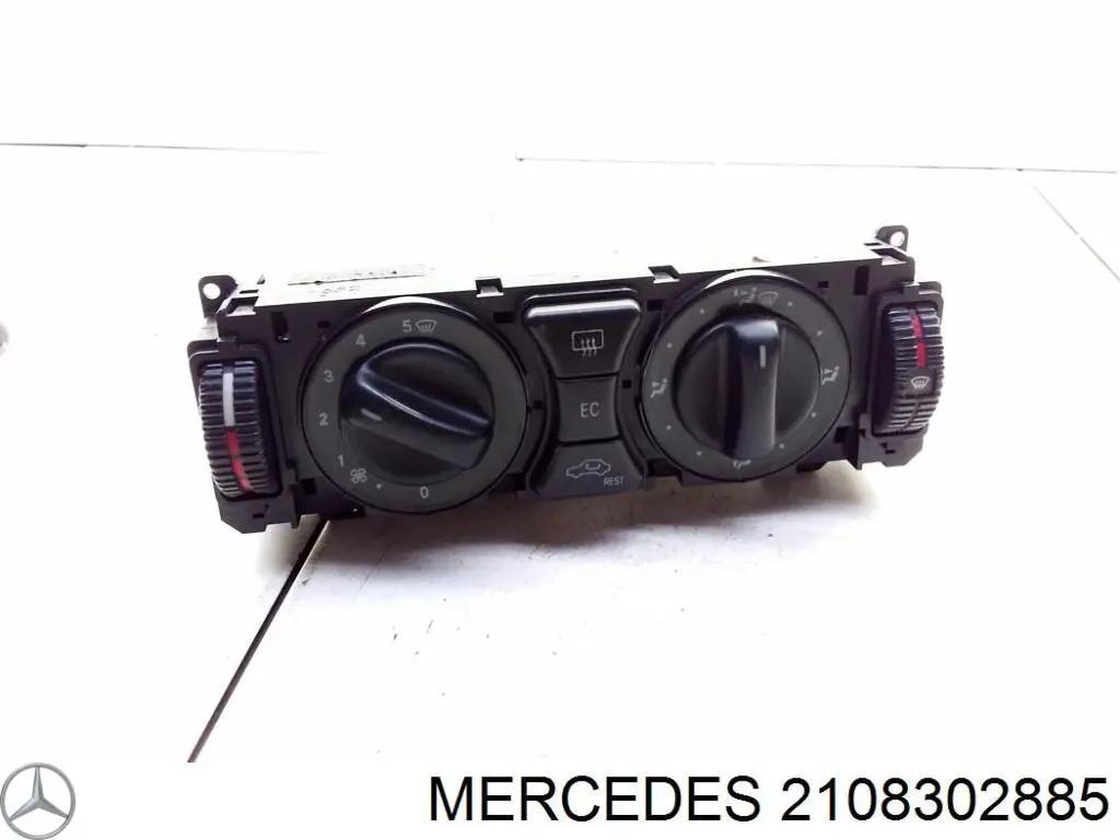  Unidade de controlo dos modos de aquecimento/condicionamento Mercedes E carrinha (S210) (1996 - 2003) 