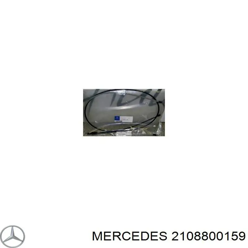 2108800159 Mercedes трос открывания капота
