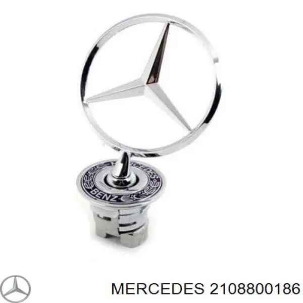 2108800186 Mercedes эмблема капота