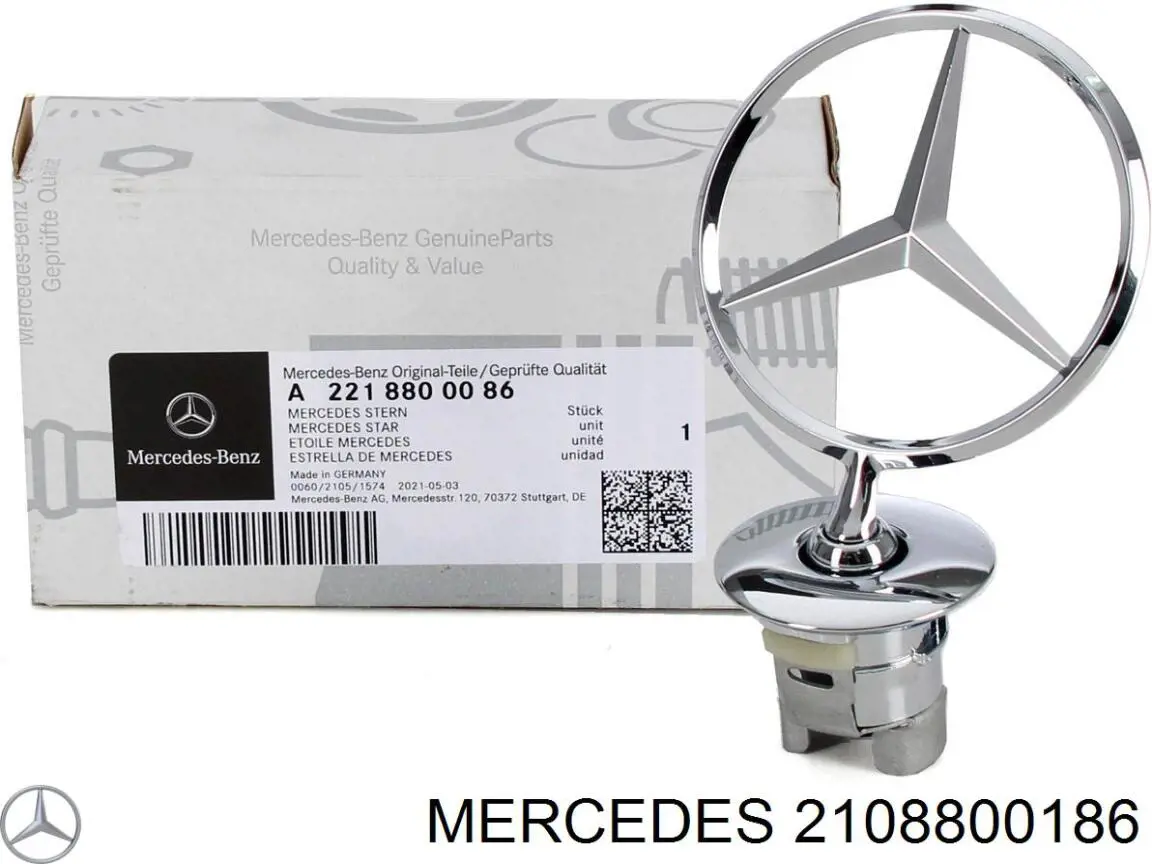 Купить 2108800186 Mercedes Эмблема капота
