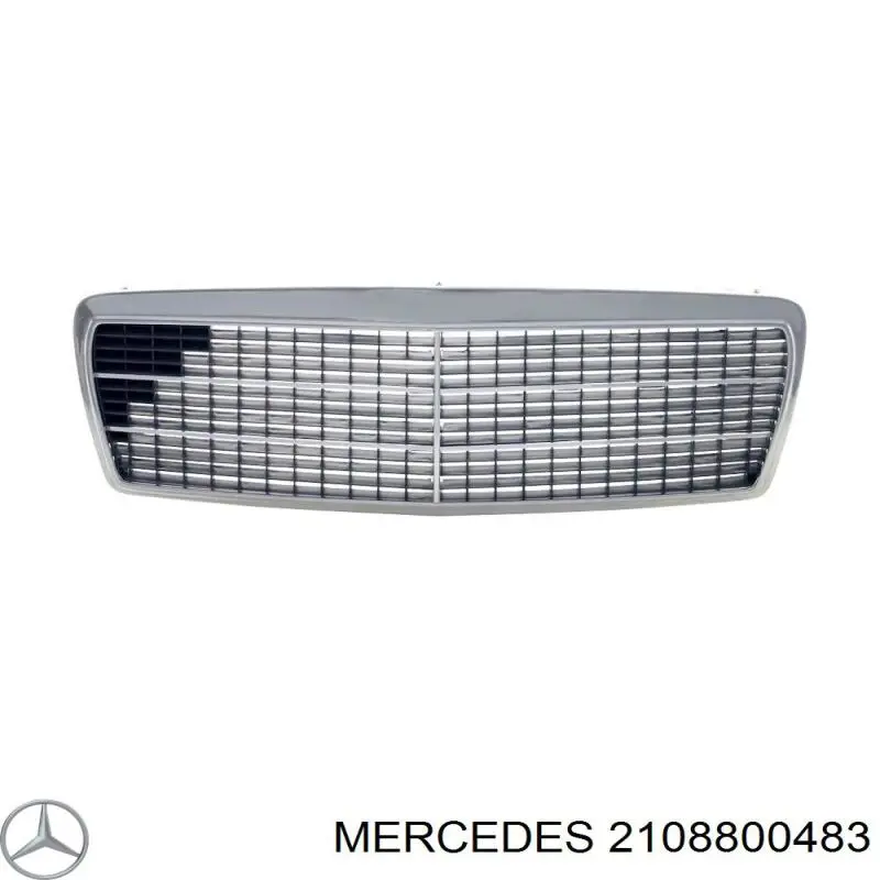 2108800483 Mercedes решетка радиатора