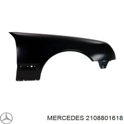 2108801618 Mercedes крыло переднее правое