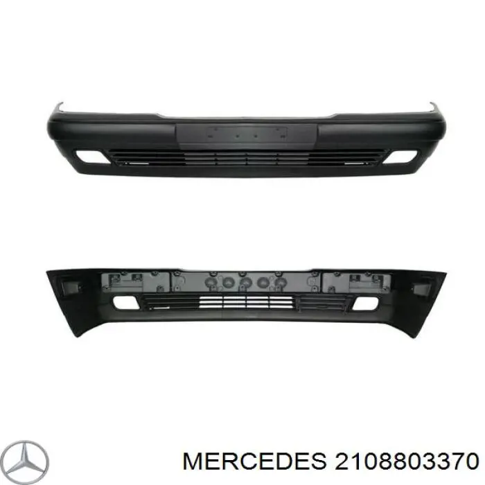 2108803370 Mercedes передний бампер
