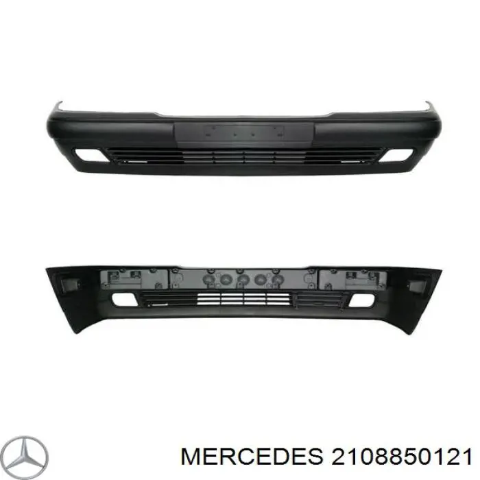 Купить A2108850121 Mercedes Накладка бампера переднего центральная