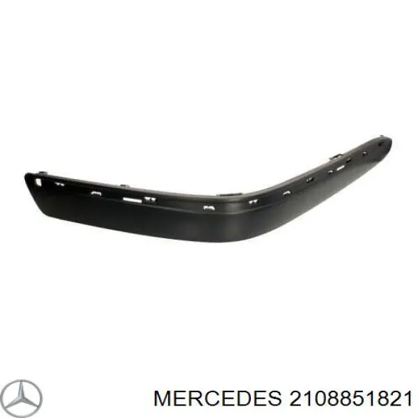 Накладка бампера переднего правая A21088518219744 Mercedes