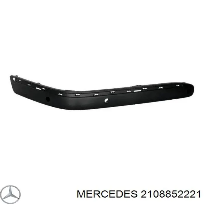 Накладка бампера переднего правая 2108852221 Mercedes