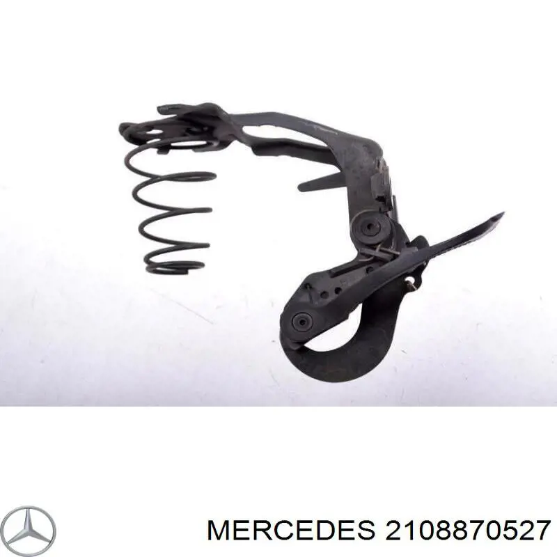 2108870527 Mercedes puxador de abertura da capota