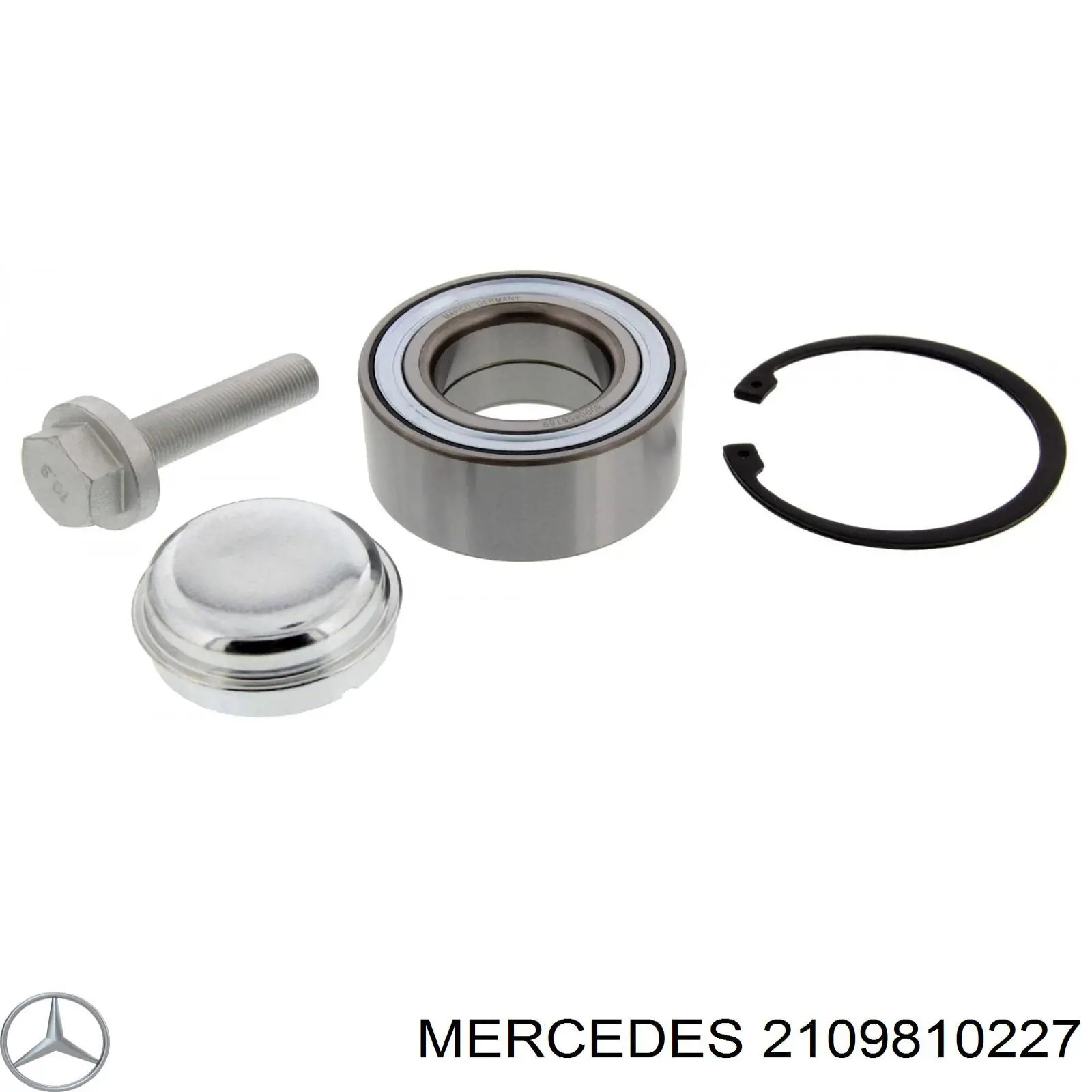 2109810227 Mercedes подшипник ступицы передней