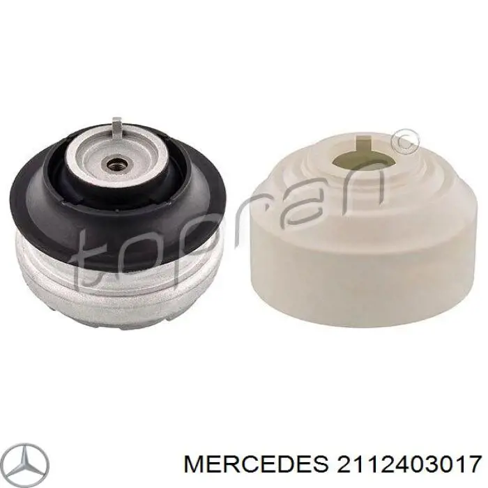 2112403017 Mercedes coxim (suporte esquerdo/direito de motor)