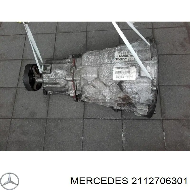 A2112706301 Mercedes caixa automática de mudança montada