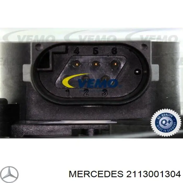 2113001304 Mercedes pedal de gás (de acelerador)