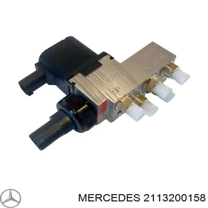 Блок клапанов гидравлической подвески AБС (ABS) на Mercedes E (W211)