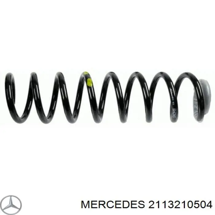 2113210504 Mercedes пружина передняя