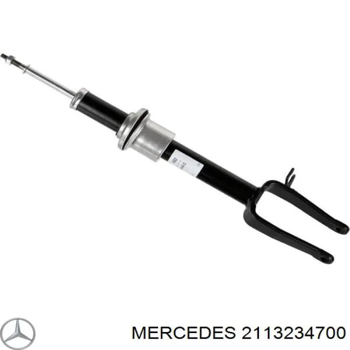 2113234700 Mercedes amortecedor dianteiro esquerdo