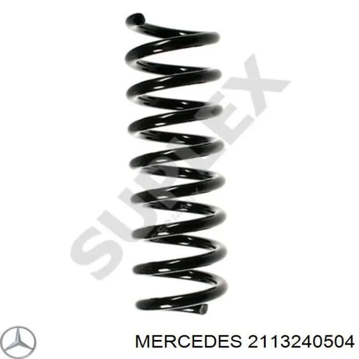 2113240504 Mercedes пружина задняя