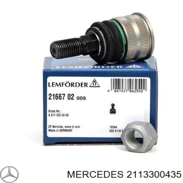 Шаровая опора, нижняя Mercedes 2113300435 цена, от 21.83 USD