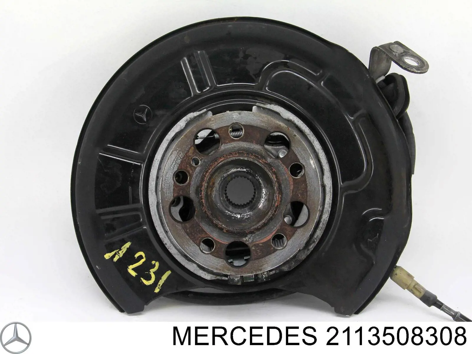 2113508308 Mercedes pino moente (extremidade do eixo traseiro esquerdo)