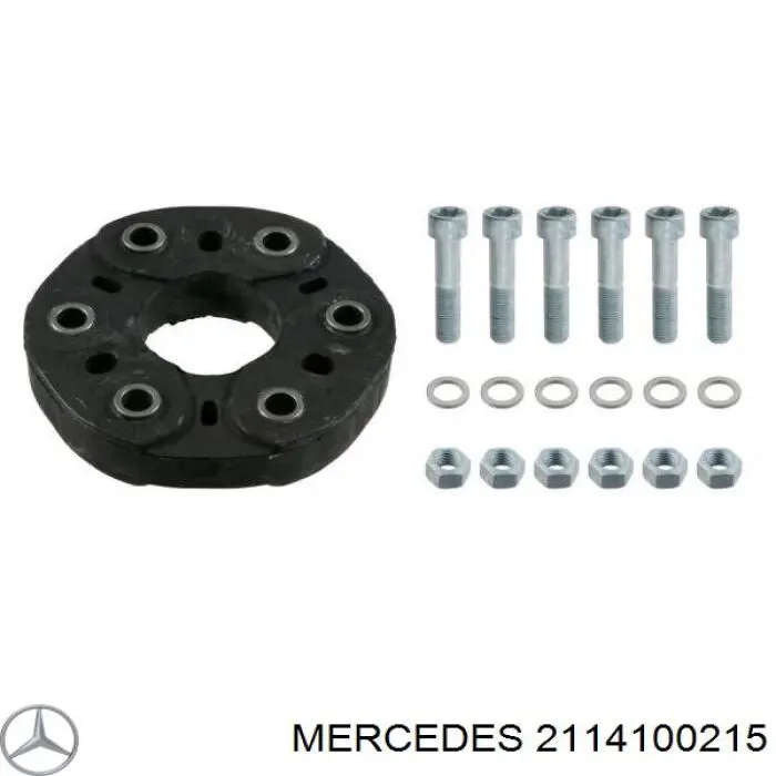 2114100215 Mercedes муфта кардана эластичная