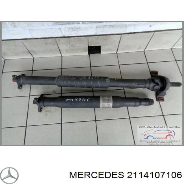 2114107106 Mercedes Карданный вал заднего моста