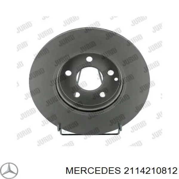 2114210812 Mercedes диск тормозной передний