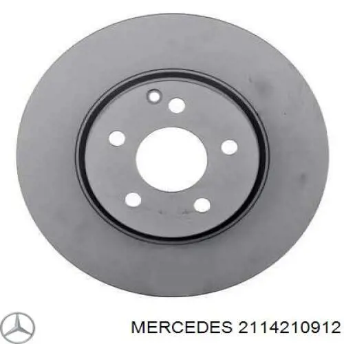 Тормоз дисковый передний Mercedes 2114210912 цена, от 62.65 USD