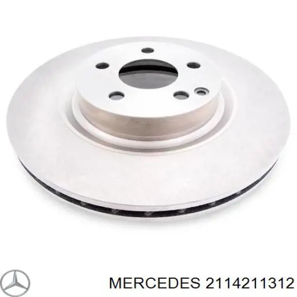 2114211312 Mercedes диск тормозной передний