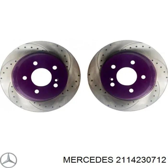 Купить 2114230712 Mercedes Диск тормозной задний