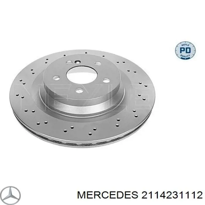 Задний тормозной диск Mercedes 2114231112 цена, от 65.01 USD