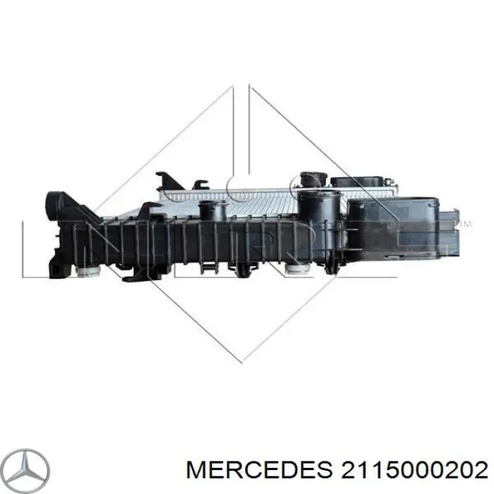 Радиатор 2115000202 Mercedes