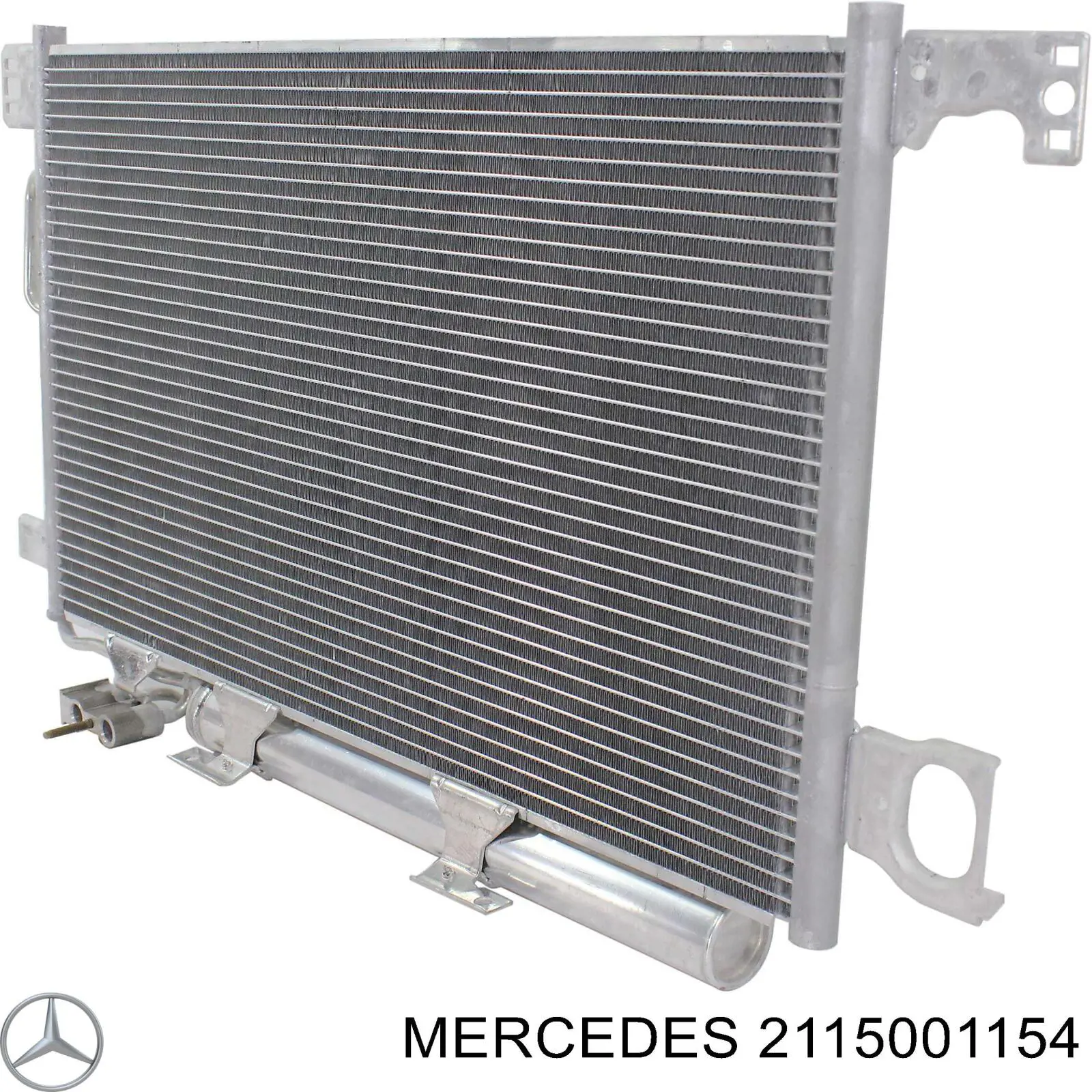2115001154 Mercedes radiador de aparelho de ar condicionado