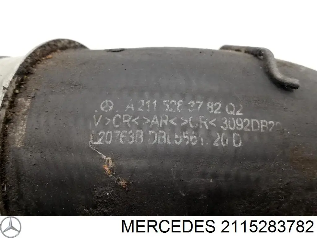 2115283782 Mercedes mangueira (cano derivado inferior esquerda de intercooler)