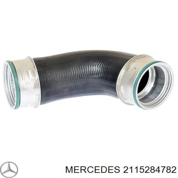 2115284782 Mercedes шланг (патрубок интеркуллера верхний левый)