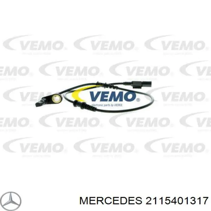 2115401317 Mercedes sensor dianteiro de abs